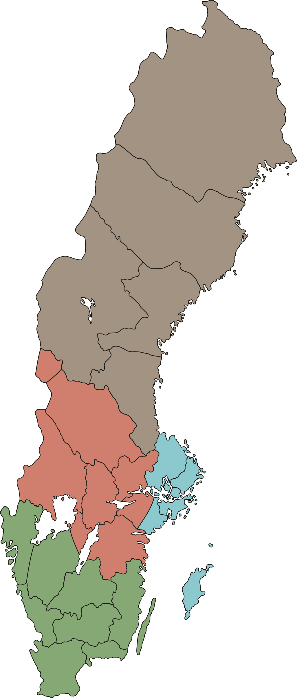 Hitta våra kontaktpersoner i Sverige
