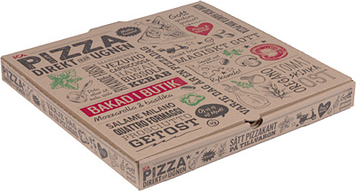 Profilerad pizzakartong